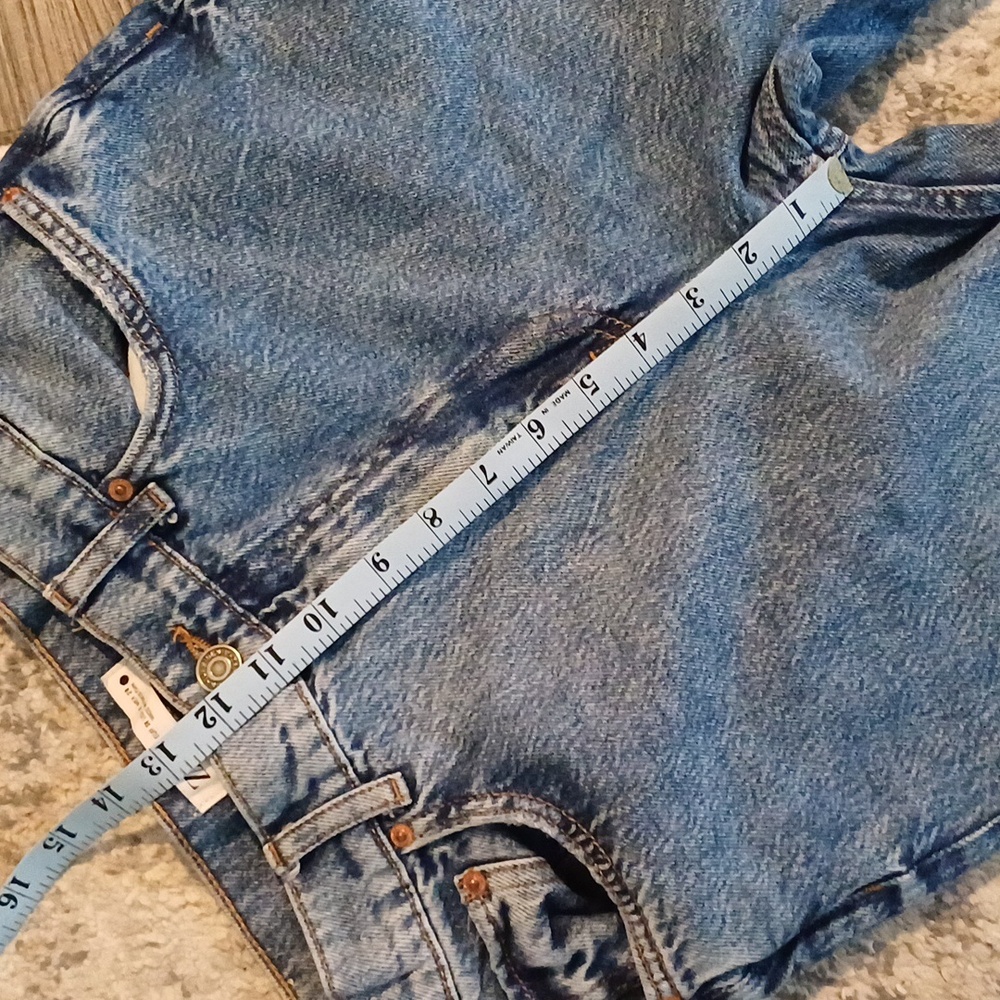 Zara High Rise Blue Jeans - Picture 10 of 12